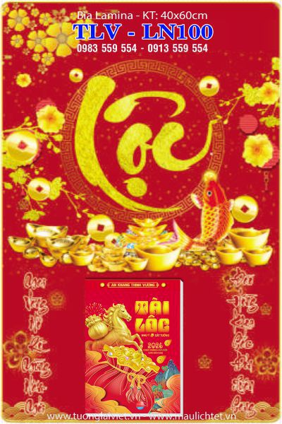 Lịch gỗ laminate Lộc Như Ý